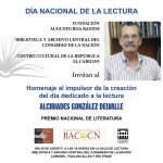 Homenaje a Alcibiades González Delvalle
