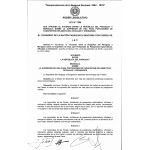 Ley Nº 7206 / QUE APRUEBA EL ACUERDO ENTRE LA REPÚBLICA DEL PARAGUAY Y MONGOLIA SOBRE LA SUPRESIÓN DE VISA PARA PORTADORES DE PASAPORTES DIPLOMÁTICOS, OFICIALES Y ORDINARIOS